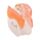 Foodiemals Salmon Sushi Hair Claw Clip