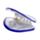 Evil Eye Oval Hair Claw Clip