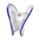 Evil Eye Oval Hair Claw Clip