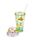 Springtime Double Walled Cup & Straw with Charms
