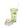 Springtime Double Walled Cup & Straw with Charms