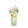 Springtime Double Walled Cup & Straw with Charms