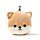 Relaxeazzz Shiba Inu Dog Plush Travel Pillow & Eye Mask