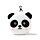 Relaxeazzz Panda Plush Travel Pillow & Eye Mask