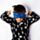 Relaxeazzz Space Cadet Plush Travel Pillow & Eye Mask