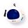 Relaxeazzz Space Cadet Plush Travel Pillow & Eye Mask