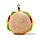 Relaxeazzz Fast Food Burger Plush Travel Pillow & Eye Mask