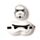 Relaxeazzz The Original Stormtrooper Shaped Plush Travel Pillow & Eye Mask