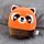 Squidglys Ru the Red Panda Adoramals Wild Plush Toy