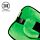 Relaxeazzz Minecraft Creeper Shaped Plush Travel Pillow & Eye Mask
