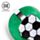 Relaxeazzz Football Plush Travel Pillow & Eye Mask