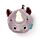 Relaxeazzz Rhino Plush Travel Pillow & Eye Mask