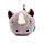 Relaxeazzz Rhino Plush Travel Pillow & Eye Mask