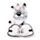 Relaxeazzz Idefix (Dogmatix) Asterix Shaped Plush Travel Pillow & Eye Mask