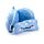 Relaxeazzz Adoramals Aoi the Whale Shark Plush Travel Pillow & Eye Mask