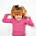 Relaxeazzz Adoramals Gigi the Toy Poodle Plush Travel Pillow & Eye Mask