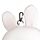 Relaxeazzz Adoramals Frances the Rabbit Plush Travel Pillow & Eye Mask