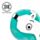 Relaxeazzz Moomin Plush Travel Pillow & Eye Mask