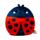 Squidglys Adorabugs Tilly the Ladybug Plush Toy