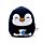Squidglys Adoramals Ocean Nico the Penguin Plush Toy