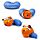 Swapseazzz Adoramals Ocean Clownfish 2-in-1 Plush Travel Pillow & Toy