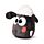 Squidglys Kawaii Cute Shaun the Sheep Plush Toy