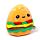 Squidglys Foodiemals Hammy the Burger Plush Toy