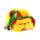 Relaxeazzz Foodiemals Frida the Taco Travel Pillow & Eye Mask