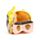 Relaxeazzz Naruto Shaped Plush Travel Pillow & Eye Mask