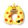 Relaxeazzz Raffi the Giraffe Adoramals Plush Memory Foam Travel Pillow