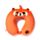 Relaxeazzz Ru the Red Panda Adoramals Plush Memory Foam Travel Pillow