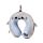 Relaxeazzz Archie the Shark Adoramals Plush Memory Foam Travel Pillow