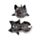 Relaxeazzz Dexter the Bat Adoramals Travel Pillow & Eye Mask