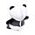 Swapseazzz Adoramals Susu the Panda 2-in-1 Plush Travel Pillow & Toy