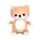 Swapseazzz Adoramals Shuggs the Shiba Inu 2-in-1 Plush Travel Pillow & Toy