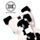 Relaxeazzz Minecraft Panda Shaped Plush Travel Pillow & Eye Mask