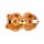 Relaxeazzz Mimi the Marmot Mountain Animal Plush Travel Pillow & Eye Mask