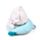 Hoodeazzz Adoramals Kiki the Budgie Plush Memory Foam Travel Pillow & Hood