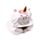 Hoodeazzz Adoracorns Astra the Unicorn Plush Memory Foam Travel Pillow & Hood