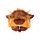 Hoodeazzz Hairy Coos Highland Coo Plush Memory Foam Travel Pillow & Hood