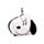 Relaxeazzz Peanuts Snoopy Shaped Plush Travel Pillow & Eye Mask