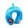 Relaxeazzz Paddington Bear Plush Memory Foam Travel Pillow