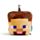 Relaxeazzz Minecraft Steve Shaped Plush Travel Pillow & Eye Mask