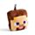 Relaxeazzz Minecraft Steve Shaped Plush Travel Pillow & Eye Mask