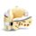 Relaxeazzz Foodiemals Bubble Tea Shaped Plush Travel Pillow & Eye Mask