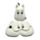 Relaxeazzz Moomin Shaped Plush Travel Pillow & Eye Mask
