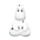 Relaxeazzz Moomin Shaped Plush Travel Pillow & Eye Mask