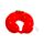 Relaxeazzz Foodiemals Ellie the Strawberry Plush Kids Memory Foam Travel Pillow