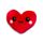 Squidglys J'Adoramals Heart Red Plush Toy