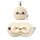 Relaxeazzz Foodiemals Bao House Bao Bun Plush Travel Pillow & Eye Mask